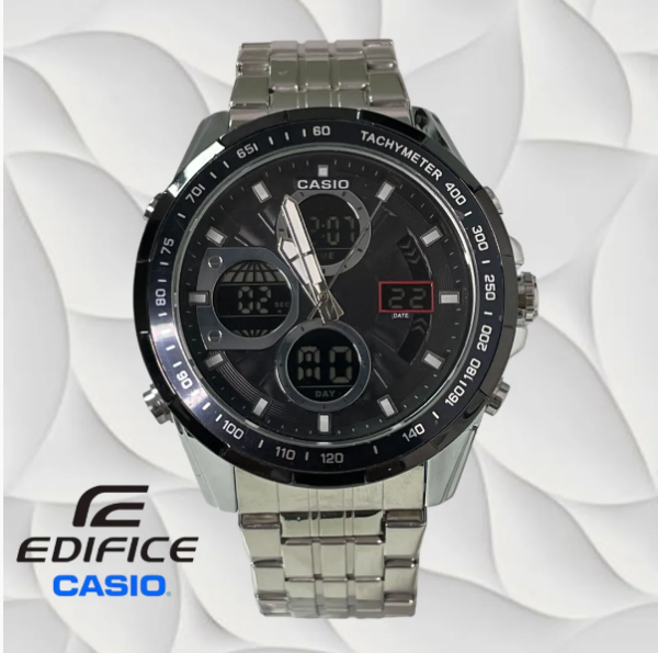 EDIFICE CASIO DOBLE HORA